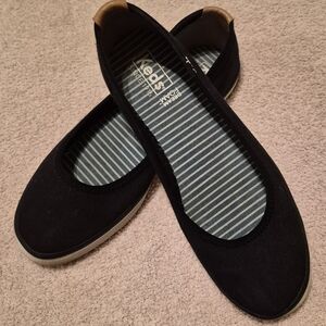 Keds Bryn Black Slip-On Flats Dream Foam Comfort Size 7